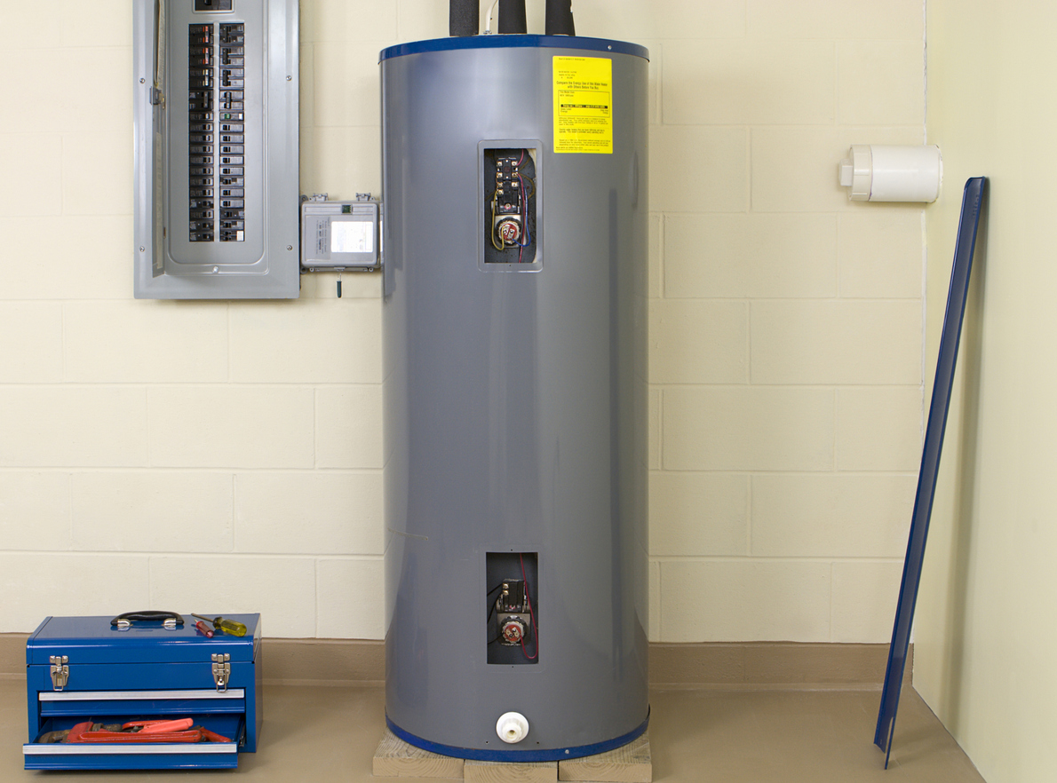 Water Heater in Home